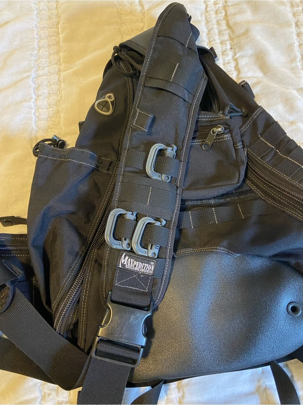 Maxpedition Monsoon Gear Tactical Sling Backpack Jumbo Molle EDC Messenger Bag